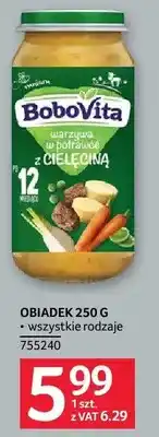 Selgros Obiadek 250g BoboVita oferta
