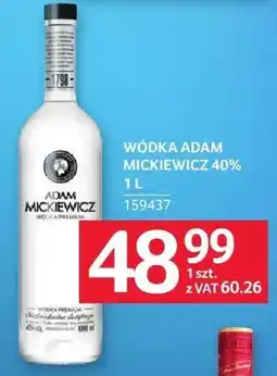 Selgros Wódka Adam Mickiewicz 40% oferta