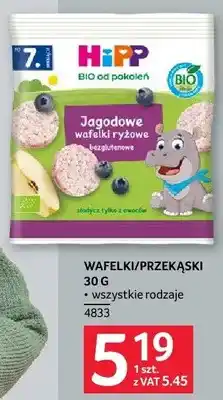 Selgros Wafelki/przekąski 30g HiPP oferta