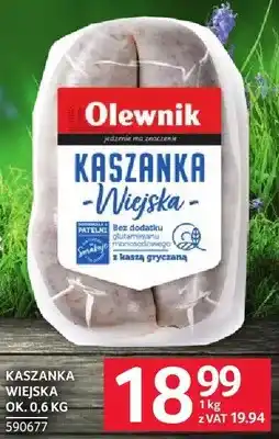Selgros Kaszanka wiejska Olewnik ok oferta