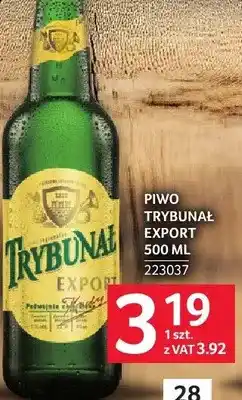 Selgros Piwo Trybunal Export oferta