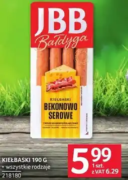 Selgros Kiełbaski bekonowo-serowe JBB Bałdyga oferta