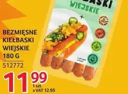 Selgros Kiełbaski wiejskie BezMięsne oferta