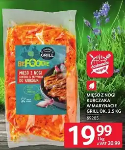Selgros Mięso z nogi kurczaka w marynacie grill ok oferta