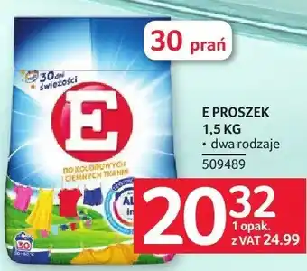 Selgros Proszek do prania E oferta