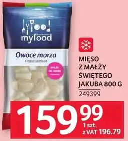 Selgros Mięso z małży świętego Jakuba myfood oferta