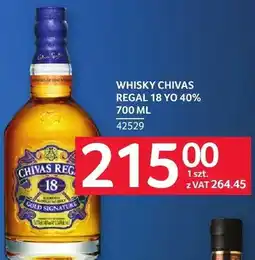 Selgros Whisky Chivas Regal 18 YO 40% oferta