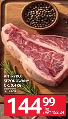 Selgros Antrykot sezonowany ok oferta