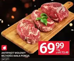 Selgros Antrykot wołowy bez kości małaorcja oferta