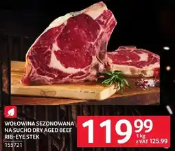 Selgros Wołowina sezonowana na sucho dry aged beef rib-eye stek oferta