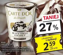 Selgros Deser Carte d'Or Les Desserts Black Cocoa Coconut oferta