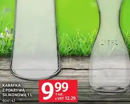 Selgros Karafka z pokrywą silikonową oferta
