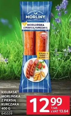 Selgros Kiełbasa Morlińska z mięsią kurczaka Morliny oferta