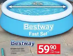 Selgros Basen Bestway Fast Set oferta