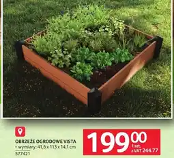 Selgros Obrzeże ogrodowe Vista wymiary 41,6x113x14,1 cm oferta