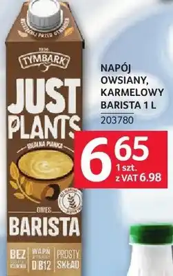 Selgros Napój owsiany karmelowy barista 1l Just Plants oferta