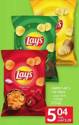 Selgros Chipsy Lay's oferta