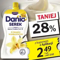 Selgros Serek Danio o smaku waniliowym 130g Danone oferta