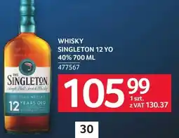 Selgros Whisky Singleton 12 YO 40% oferta