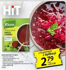 Selgros Zupa instant 41-60g Knorr oferta
