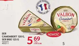 Selgros Ser Camembert 120 g, Ser Brie 125 g oferta