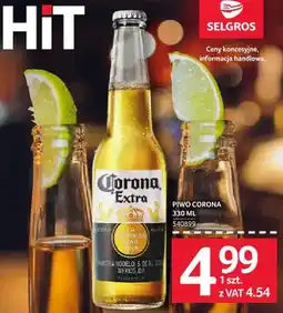 Selgros Piwo Corona oferta