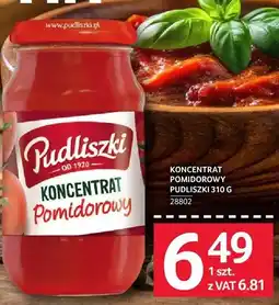 Selgros Koncentrat pomidorowy Pudliszki oferta