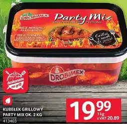 Selgros Kubełek grillowy party mix ok oferta