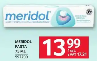 Selgros Pasta Meridol oferta