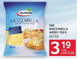 Selgros Ser mozzarella tarta 150g Mlekpol oferta