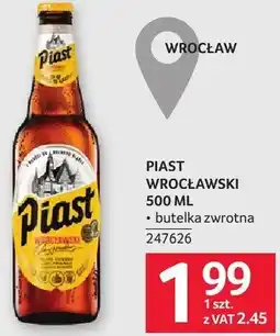 Selgros Piwo Piast Wrocławski oferta