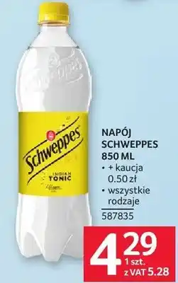 Selgros Napój Schweppes oferta