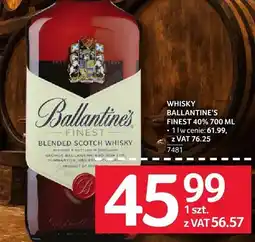 Selgros Whisky Ballantine's Finest 40% oferta