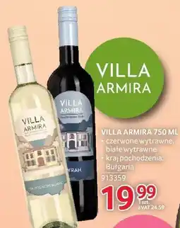 Selgros Wino Villa Armira 750ml białe wytrawne oferta