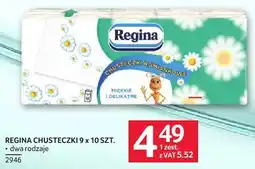 Selgros Chusteczki Regina 9 x 10 szt oferta