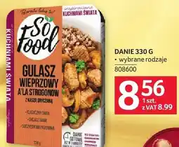Selgros Gulasz wieprzowy à'la strogonow z kaszą gryczaną oferta