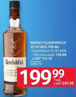 Selgros Whisky Glenfiddich 15 YO 40% oferta
