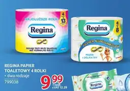 Selgros Papier toaletowy Regina 4 rolki dwa rodzaje oferta