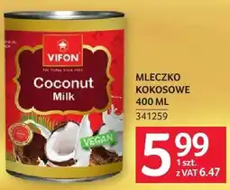 Selgros Mleczko kokosowe Vifon oferta
