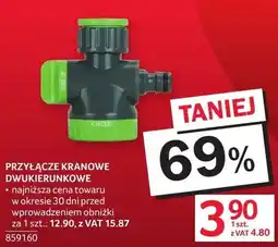 Selgros Przyłącze kranowe dwukierunkowe oferta