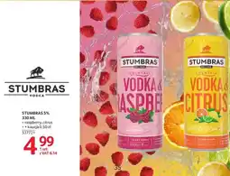 Selgros Wódka Stumbras Citrus 5% oferta