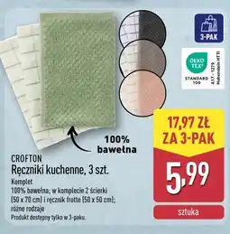 ALDI Ręcznik kuchenny Crofton oferta