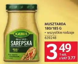 Selgros Musztarda Kamis Sarepska 180/185 g oferta