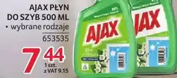 Selgros Płyn do szyb Ajax 500 ml wybrane rodzaje oferta