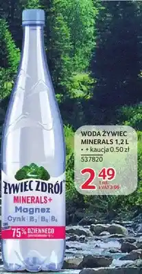 Selgros Woda Żywiec Minerals oferta