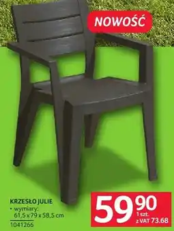 Selgros Krzesło Julie oferta