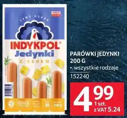 Selgros Parówki jedynki Indykpol oferta