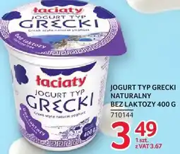 Selgros Jogurt typ grecki naturalny bez laktozy oferta