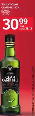 Selgros Whisky Clan Campbell 40% oferta