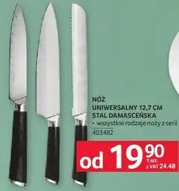 Selgros Nóż uniwersalny 12.7 cm stal damasceńska oferta